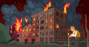 Nadie te pide que entres a rescatar personas de un edificio en llamas.