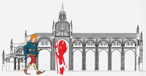A Juan Guas, a quien se le habia encargado la construcción de la Catedral de Segovia, agobiado por la lentitud con que se desarrollaban las obras,, no se le ocurrió otra cosa que venderle su alma al diablo con tal de cumplir el plazo de entrega.