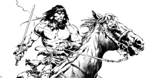 Conan el Bárbaro, célebre personaje de espada y brujería, fue 
 creado en 1932 por el escritor estadounidense Robert E. Howard, aparece en historietas de manera prácticamente ininterrumpida desde el año 1970.