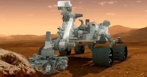 El Rover Curiosity, vehículo de exploración espacial, está realizando experimentos en el planeta Marte desde agosto de 2012.