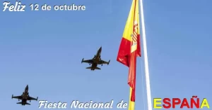 El día 12 de octrubre se celebra la 'Fiesta Nacional de España', termino que es oficial desde 1987.