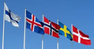 El modelo nórdico de bienestar es un término utilizado para describir la forma que Dinamarca, Noruega, Suecia, Finlandia e Islandia han escogido para financiar y organizar sus sistemas de seguridad social, servicios de salud y educación.