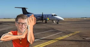 Bill Gates jamás subiría a un avión controlado por un programa de Microsoft