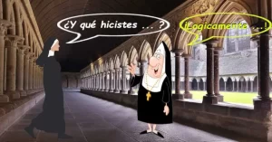 La herman Lógica regesó al convento para tranqilidad de la hemana matemáticas.