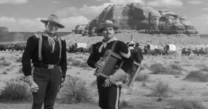 Fort Apache (1948) con John Wayne que rápidamente alcanzó el estrellato después de 'La Diligencia'