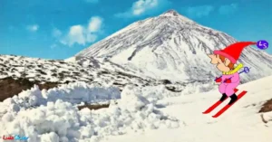 También aprovechaba mis ratos libres en la isla de Tenerife, para deslizarme por las proximidades del Teide